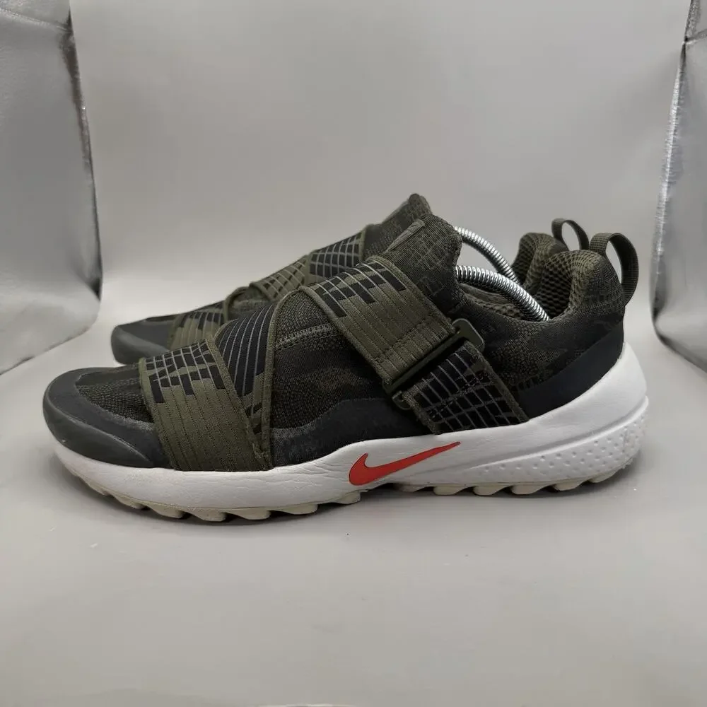 Nike Air Zoom Gimme Golf Shoes Green Mens US 10.5 Slip On Sneakers 849955-301
